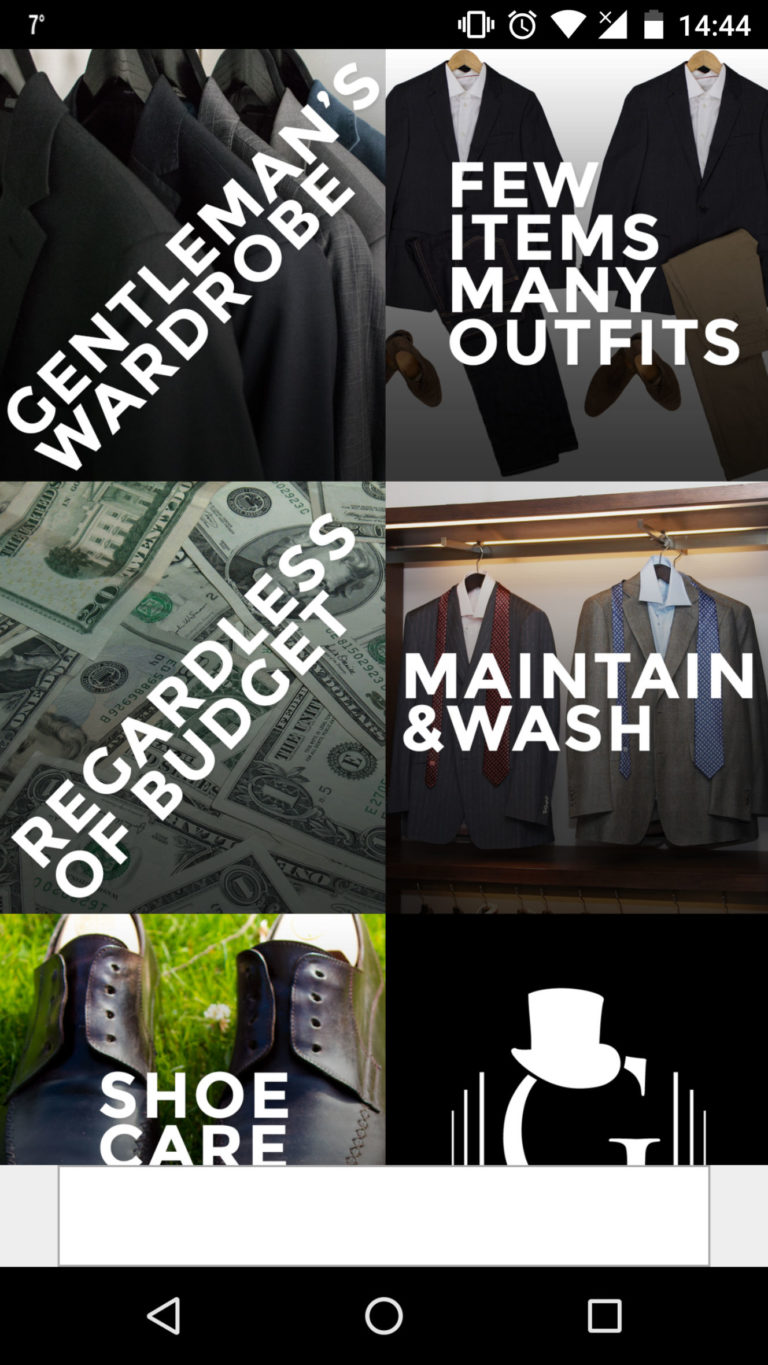 Gentlemen's Handbook