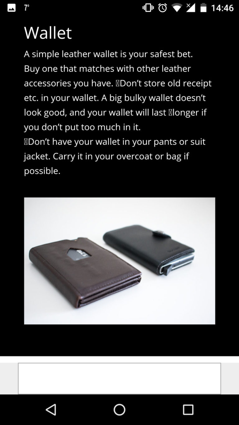 Gentlemen's Handbook