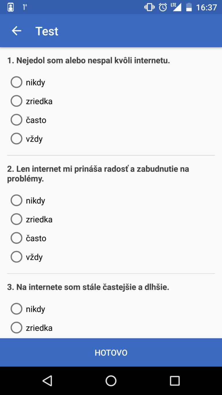 neZávislosť