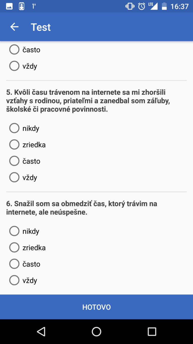 neZávislosť