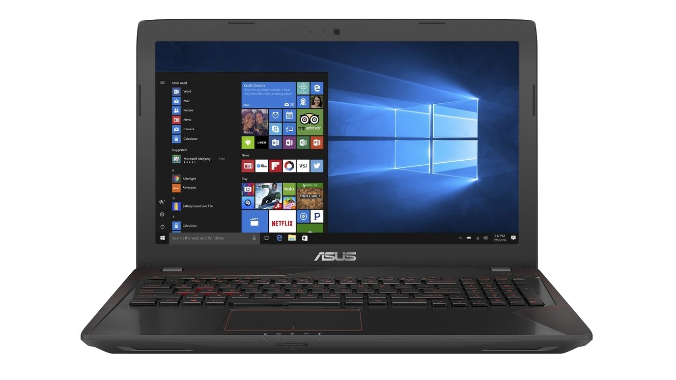 ASUS FX Series je nový produktový rad herných notebookov