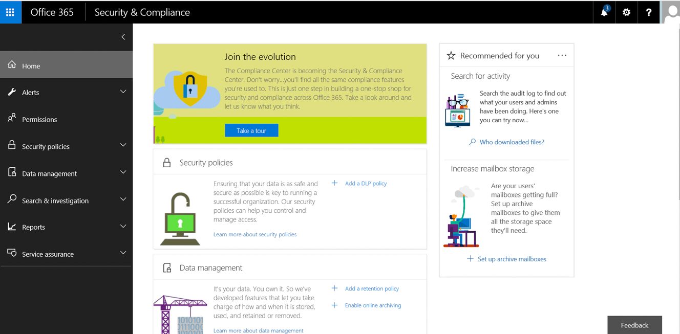 Office 365 security & compliance