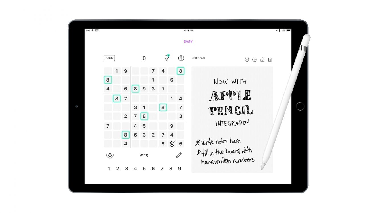 Sudoku Master Edition: Logic – prepracované sudoku s podporou Apple Pencil