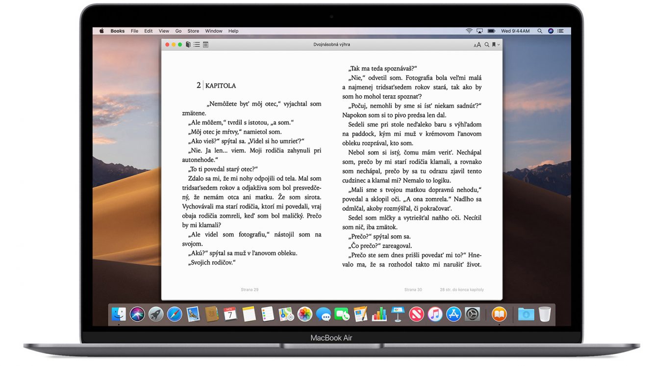 Načo je dobrá aplikácia Knihy v macOS?