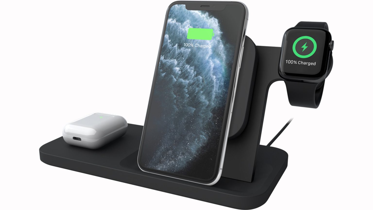 Включи станцию через bluetooth. Док станция Logitech для Apple. Logitech Powered 3-in-1 Dock. Беспроводная зарядка эпл 3 в 1. Док станция Эппл 3 в 1.