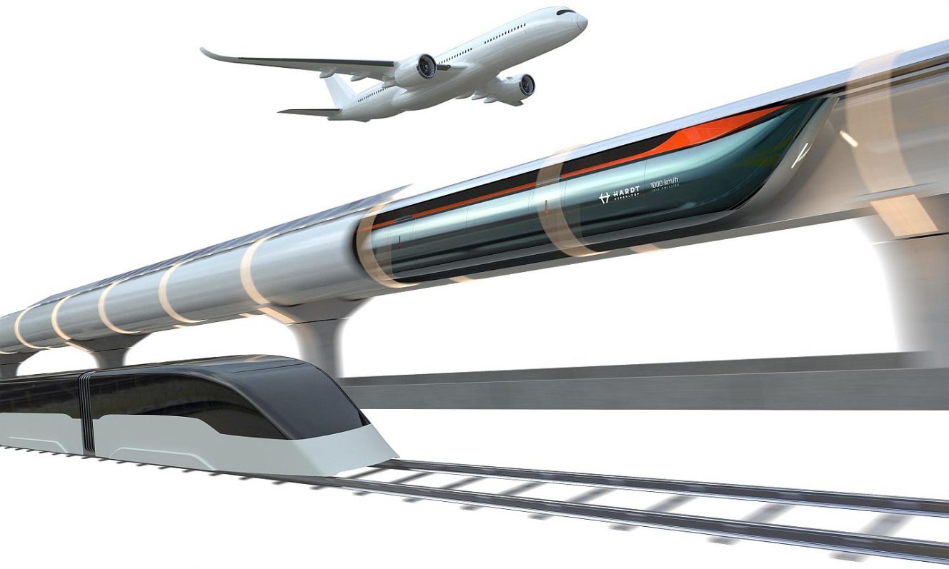 Natvrdo: Hardt Hyperloop si trúfa na celoeurópsku sieť