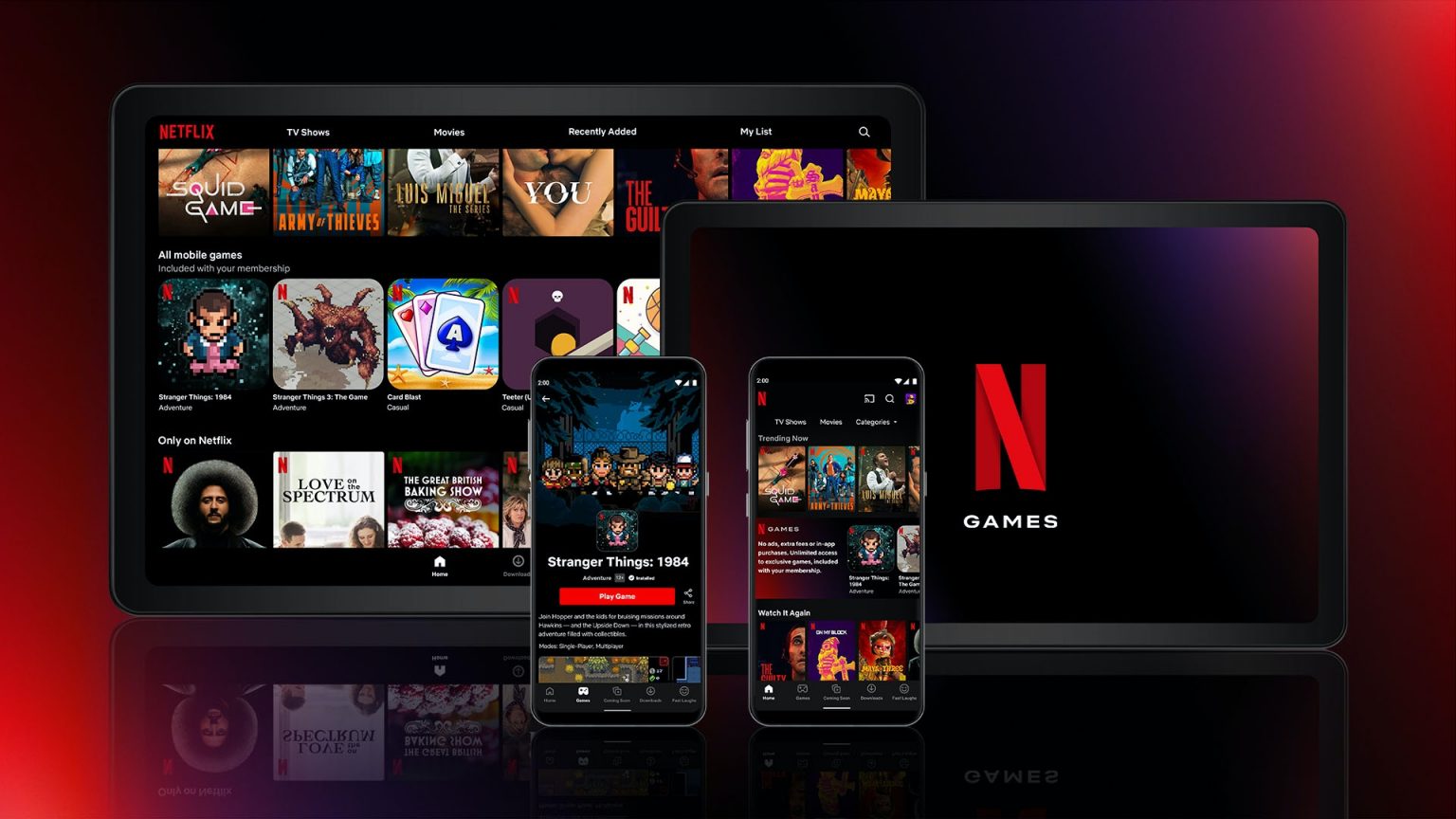 Netflix sprístupnil prvé hry čím testuje chystanú hernú službu Netflix Games