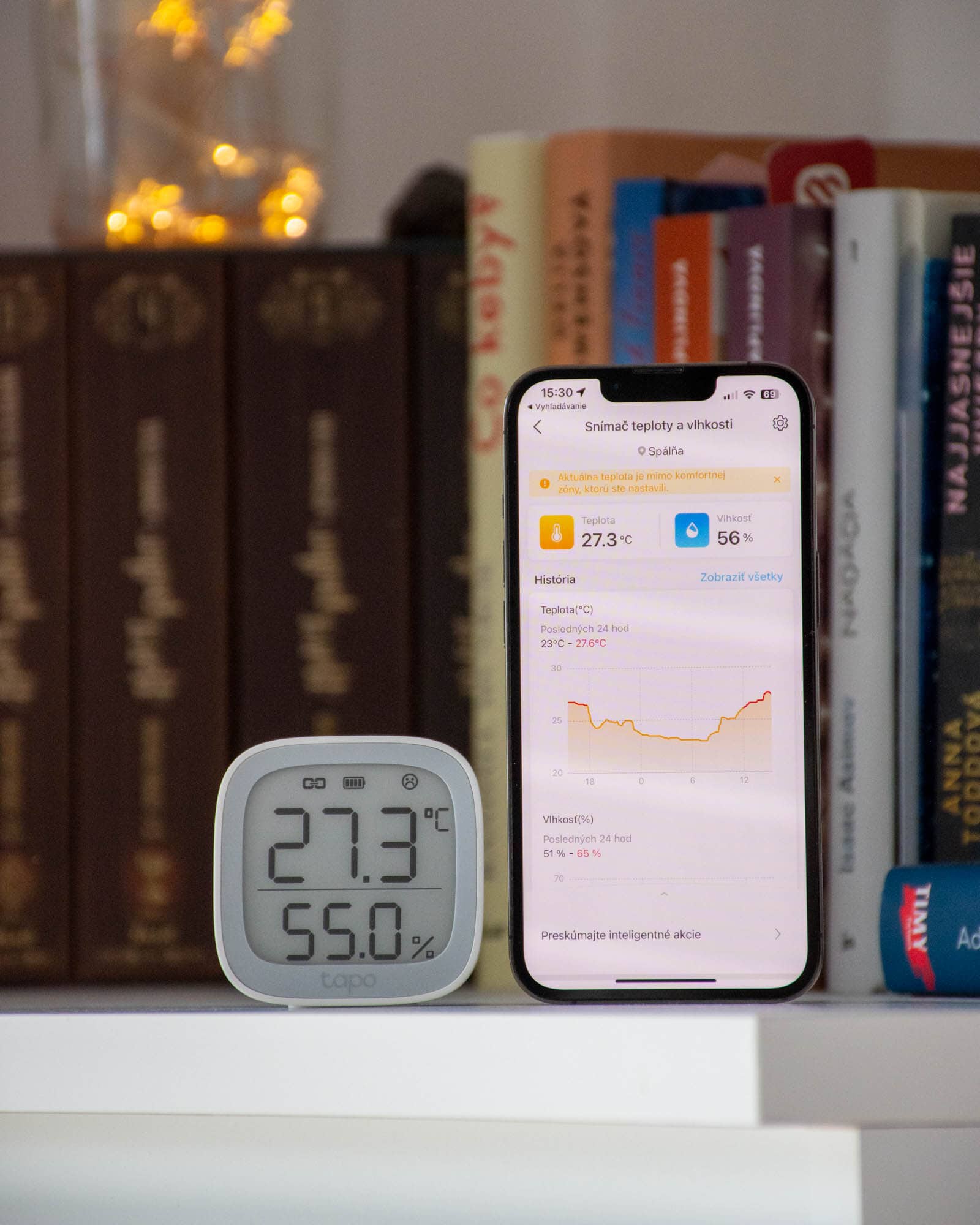 Ako dozrieť na teplotu a vlhkosť inteligentne? Vyskúšali sme TP-Link Tapo  T315 