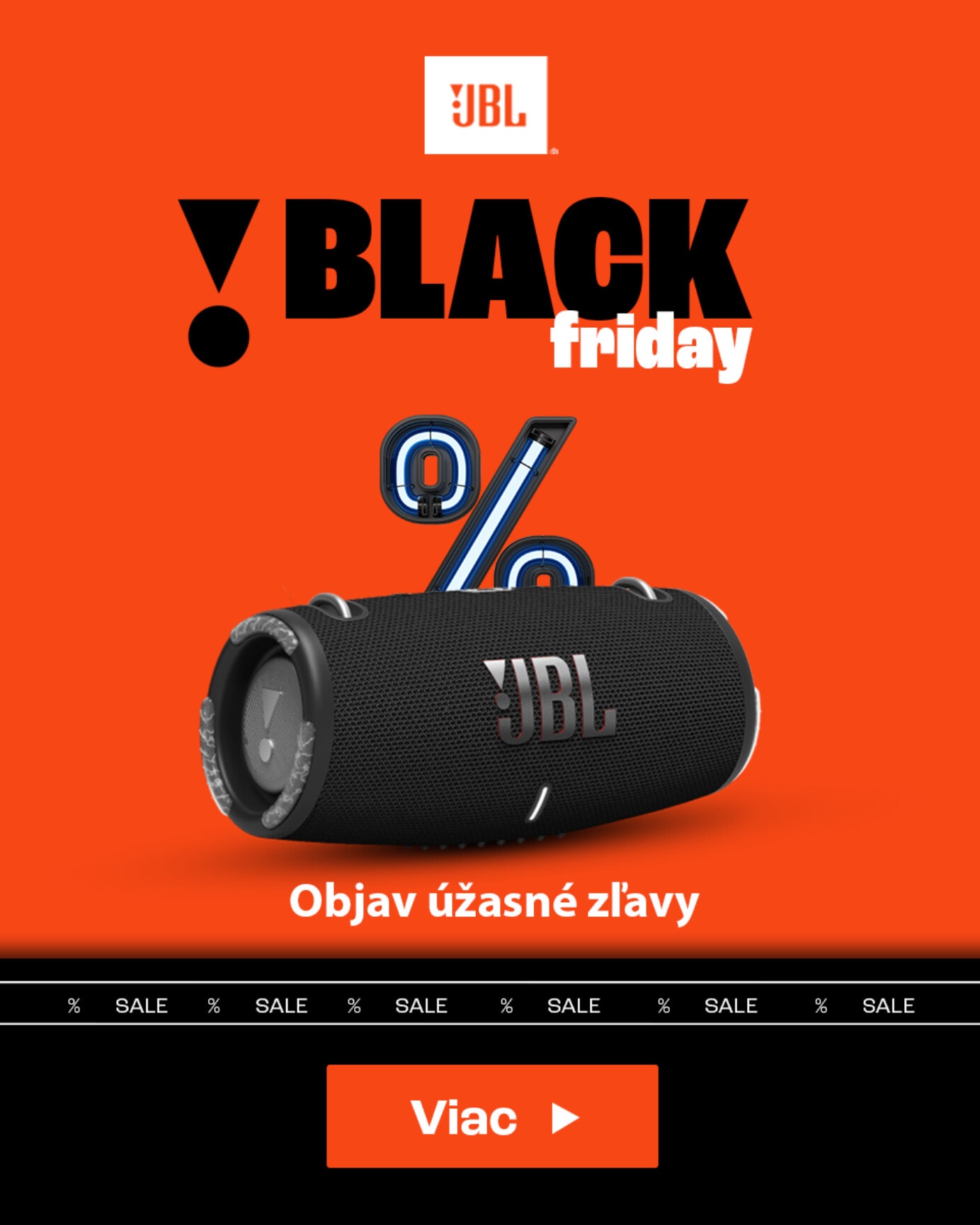JBL si na Black Friday prichystalo ešte väčšie zľavy do výšky 50 